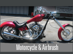 Motorcycle and Airbrush Design